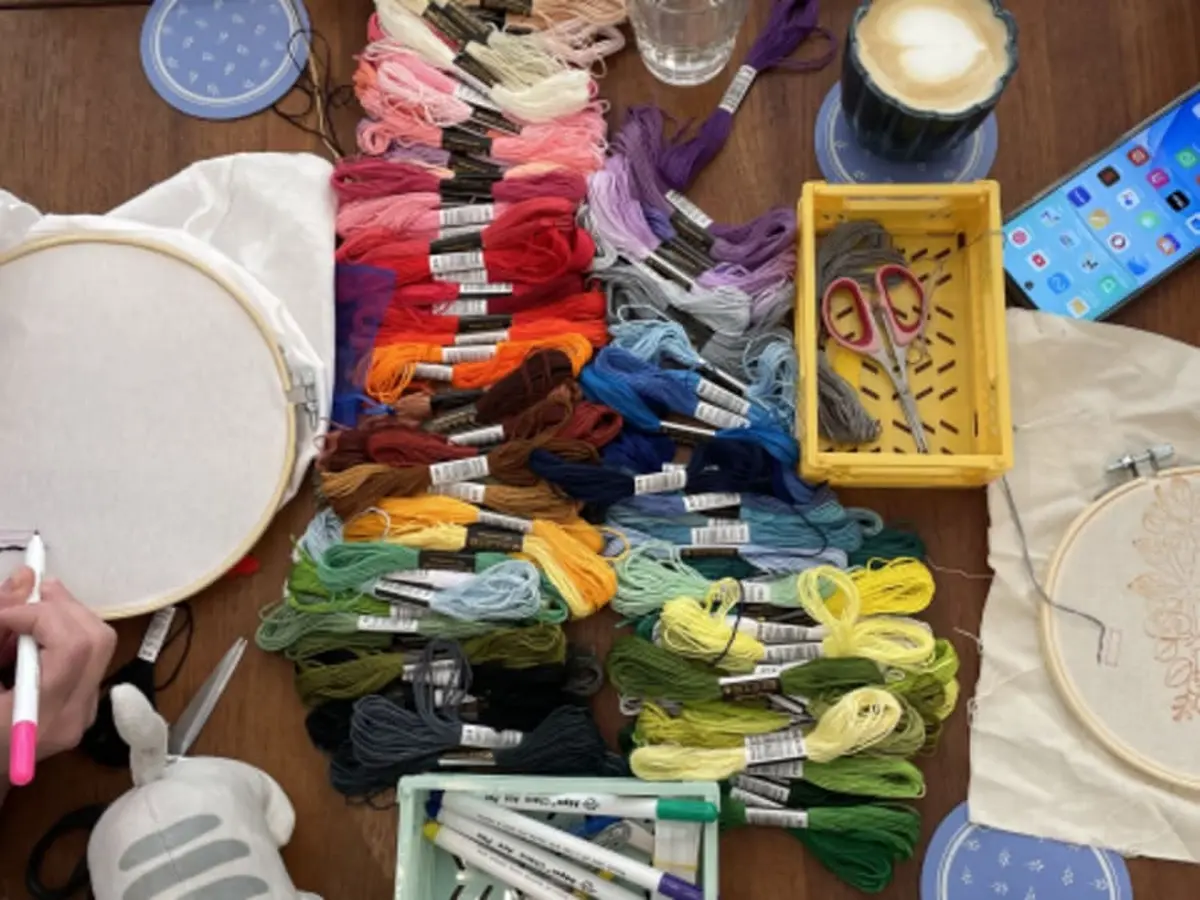 Atelier initiation à la broderie à Paris 17ème