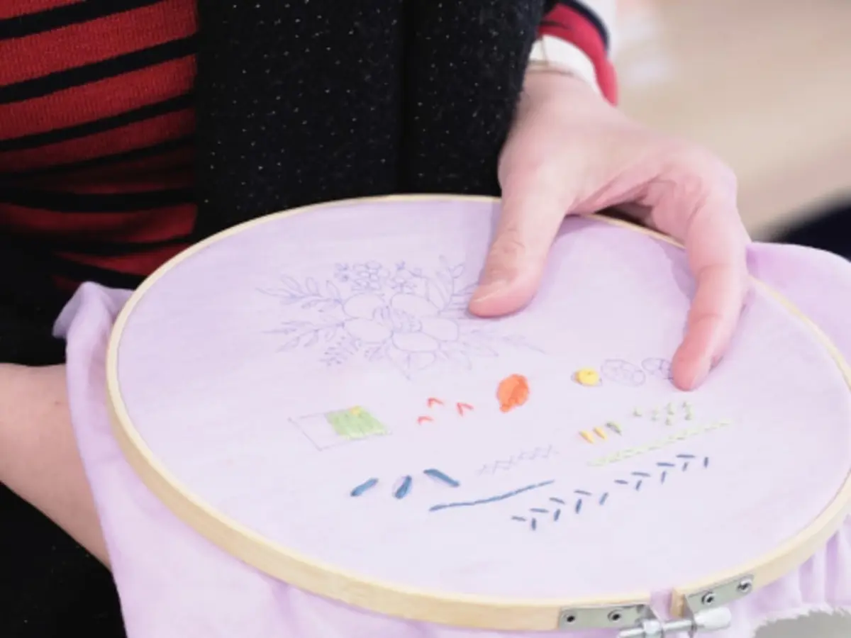 Atelier initiation à la broderie à Romainville (93)