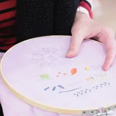 Atelier initiation à la broderie à Romainville (93)