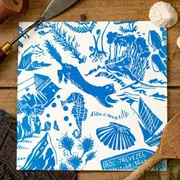 Atelier initiation à la linogravure à Plougastel-Daoulas (29)