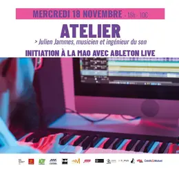 Atelier “Initiation à la MAO sur Ableton Live”