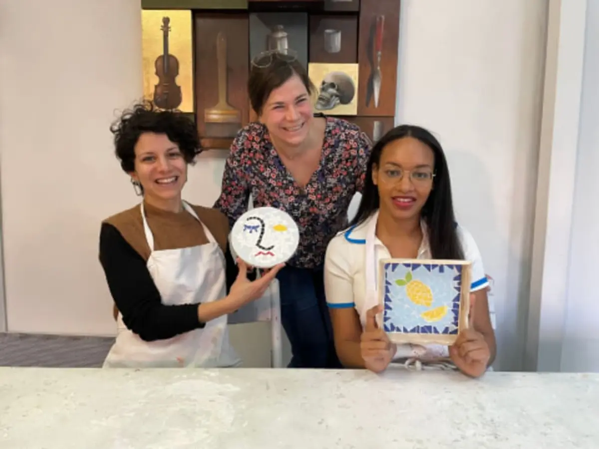 Atelier initiation à la mosaïque à Paris 14ème