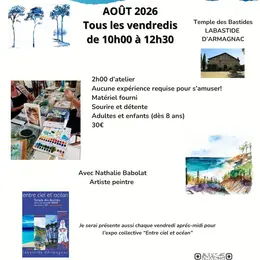 Atelier initiation Aquarelle