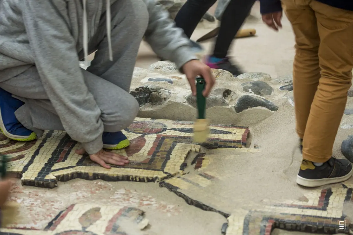 Atelier initiation archéologie, au musée gallo-romain