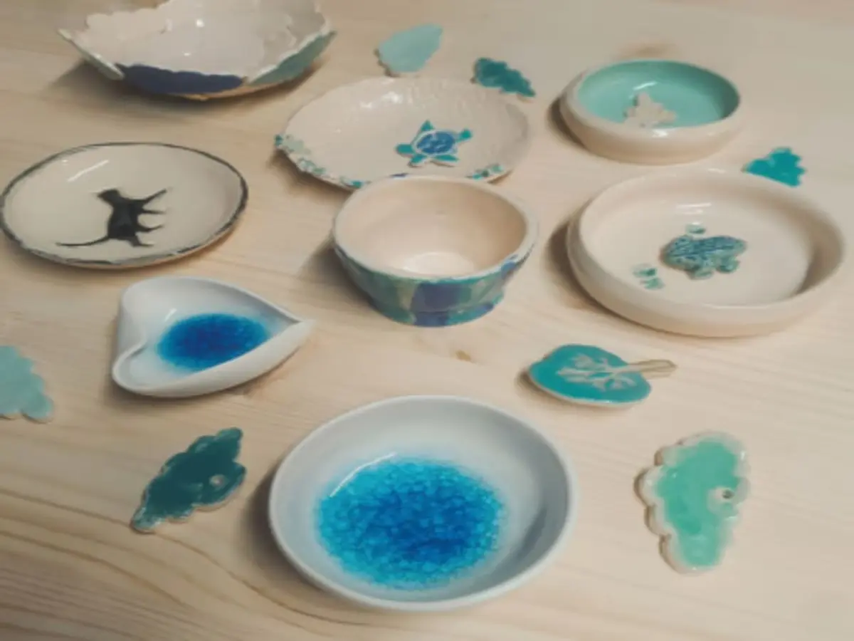 Atelier initiation au tournage et décoration de céramique à Vittel (88)