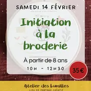 Atelier - Initiation broderie