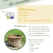 Atelier initiation vannerie