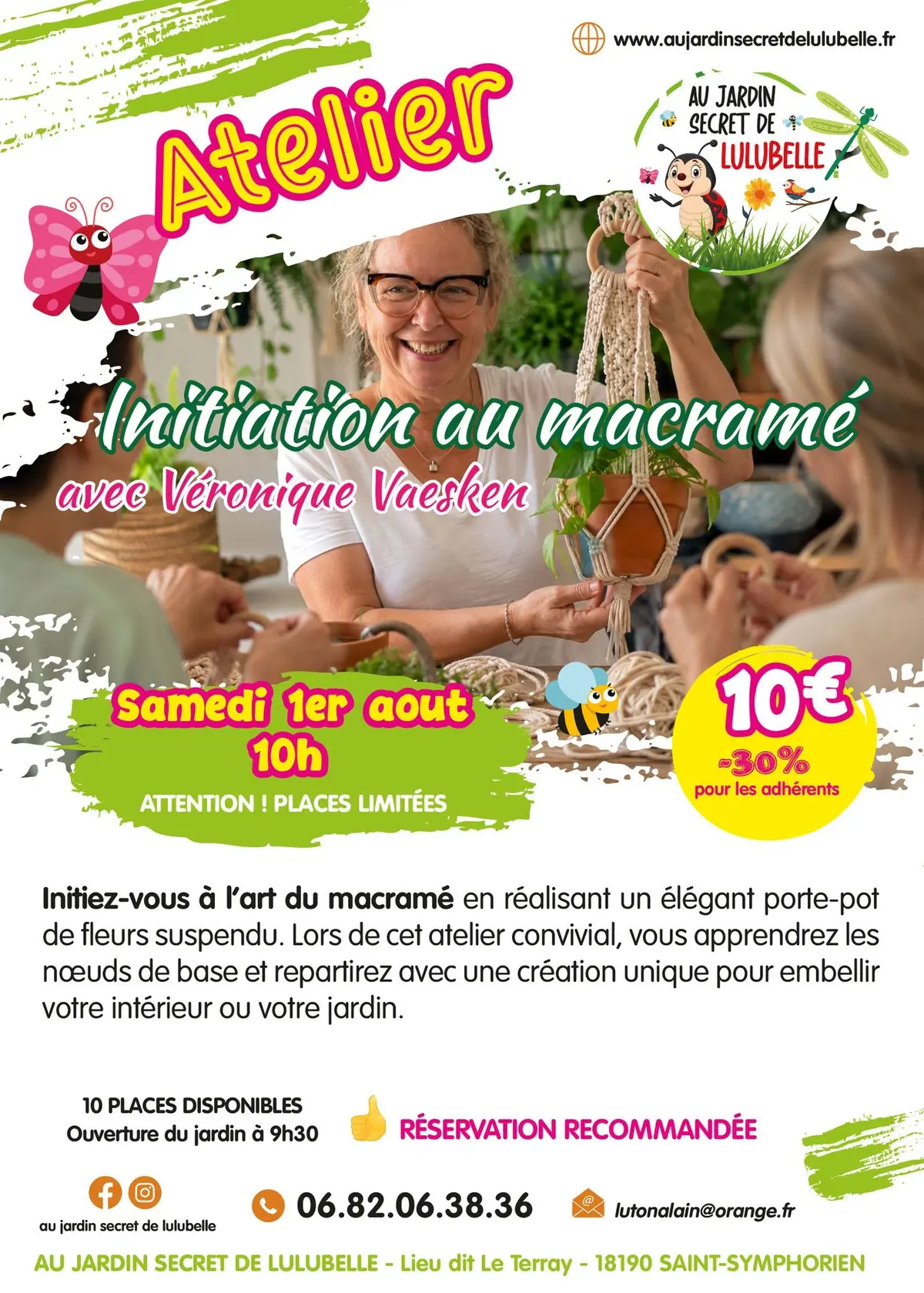 Atelier inititaion au macramé
