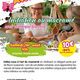 Atelier inititaion au macramé
