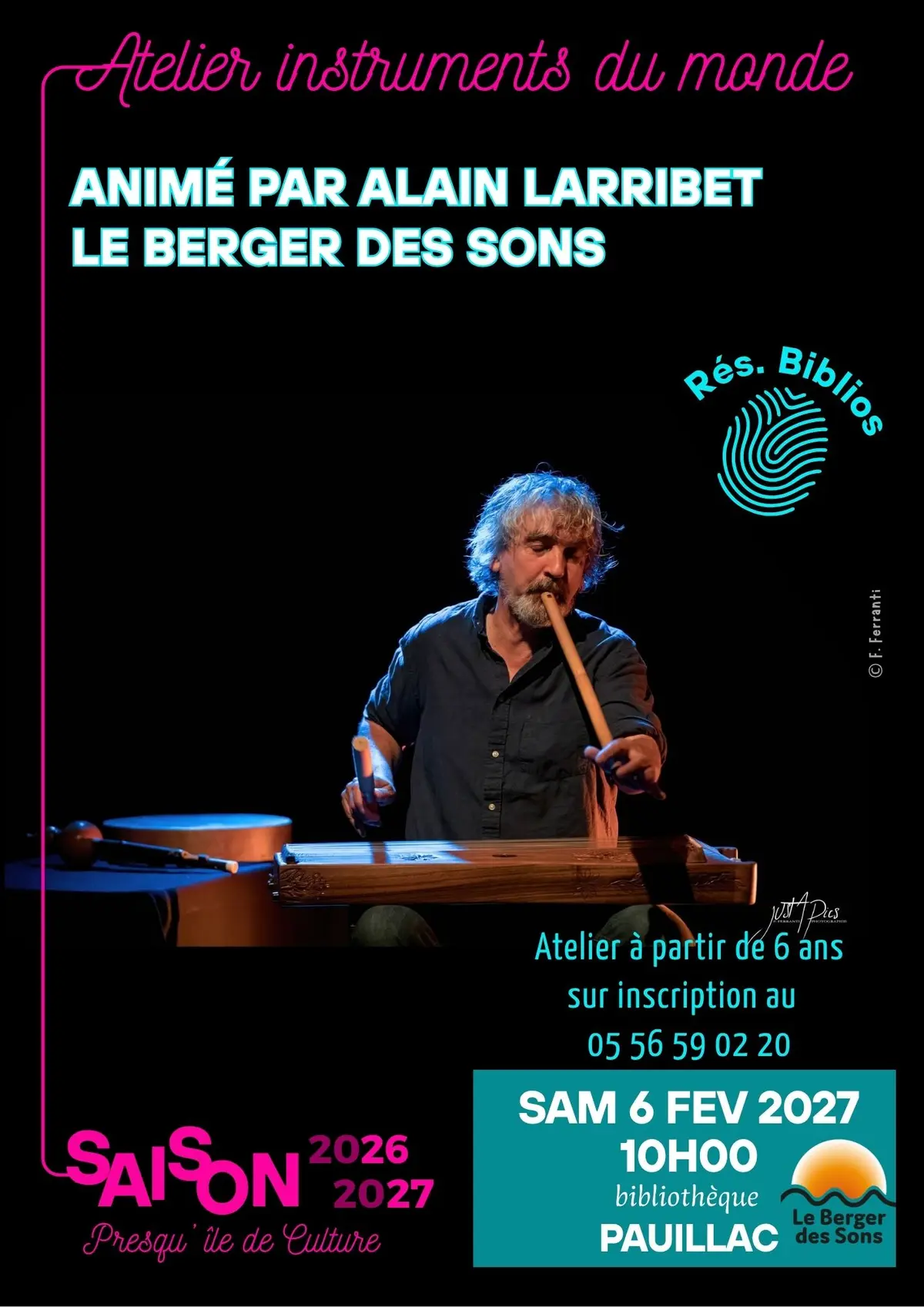 Atelier instruments du monde