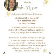 Atelier interactif avec Hélène Nijssen au Jardin des Thés