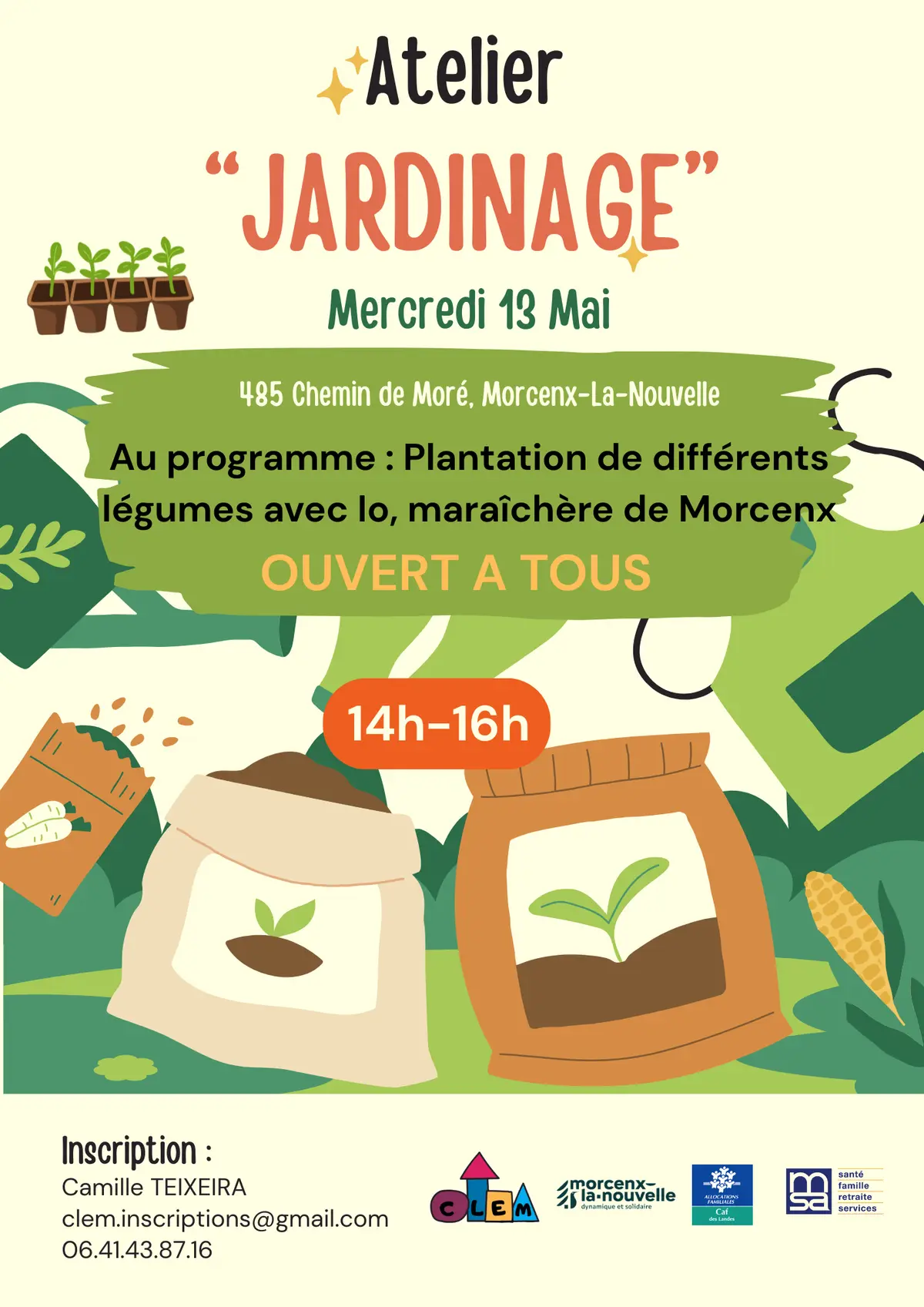 Atelier Jardinage - CLEM