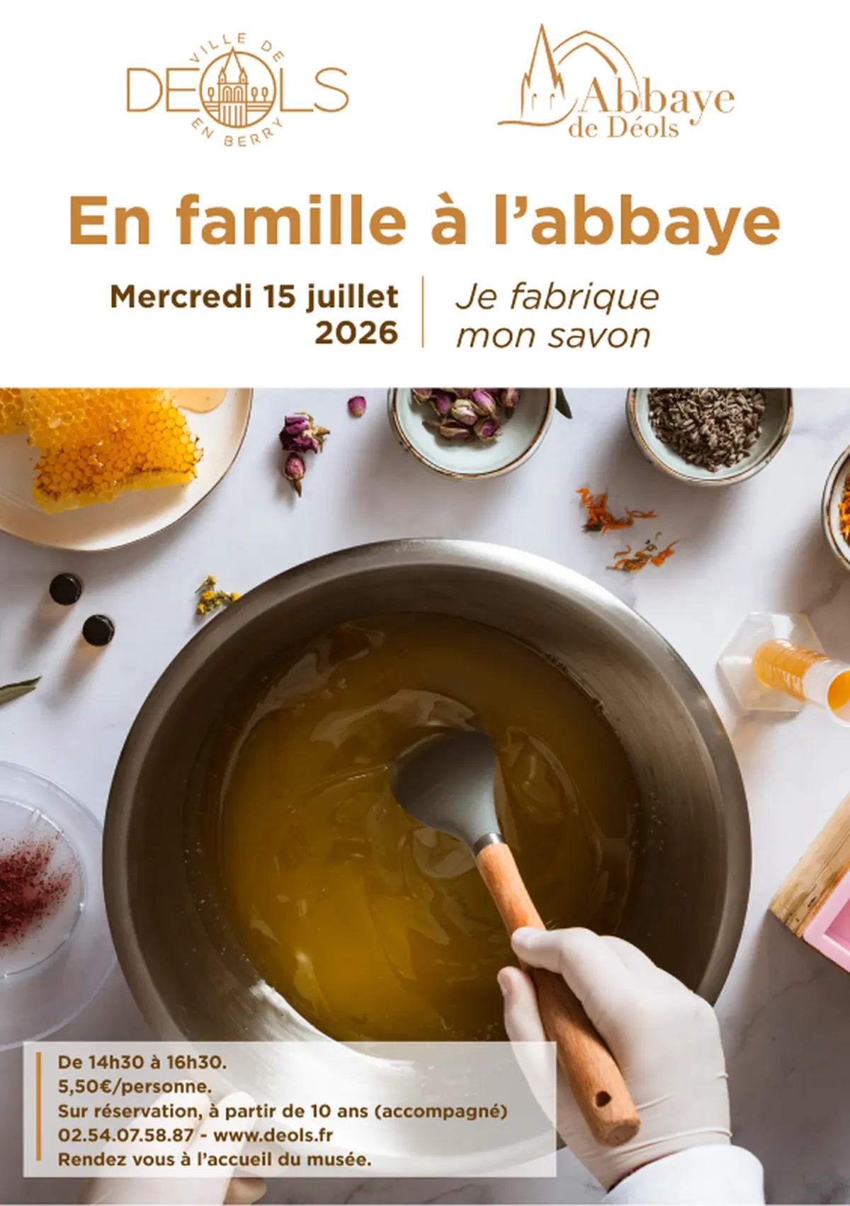 Atelier : Je fabrique mon savon