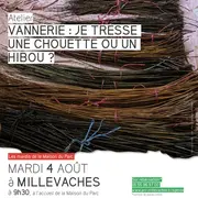 Atelier je tresse une chouette ou un hibou?