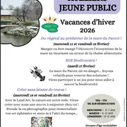 Atelier jeune public au Parcot