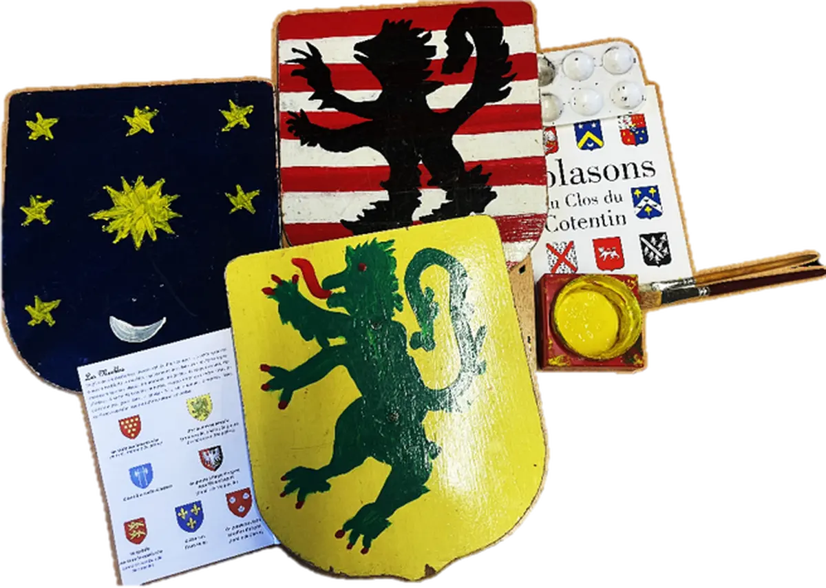 Atelier jeune public : Fabrication d’un blason de chevalier
