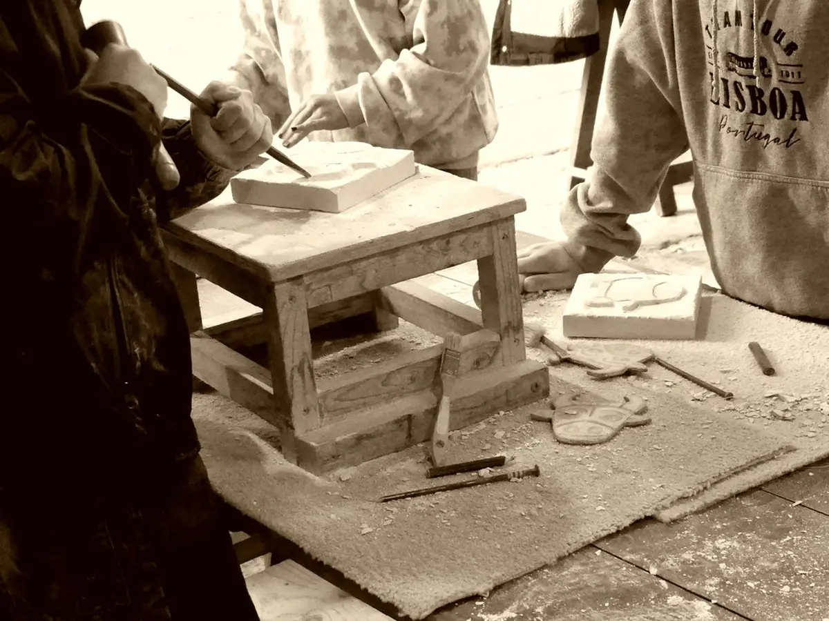 Atelier jeune public - Sculpture sur pierre