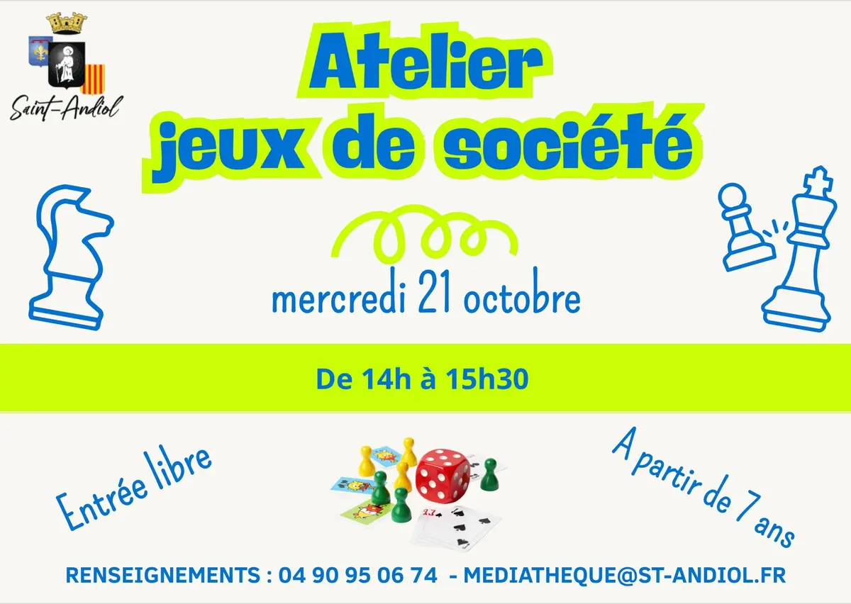 Atelier jeux de société