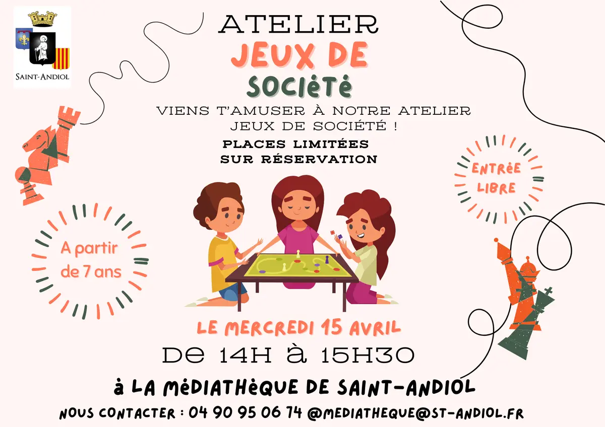 Atelier jeux de société