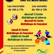 Atelier jeux de société à la médiathèque de Lubersac