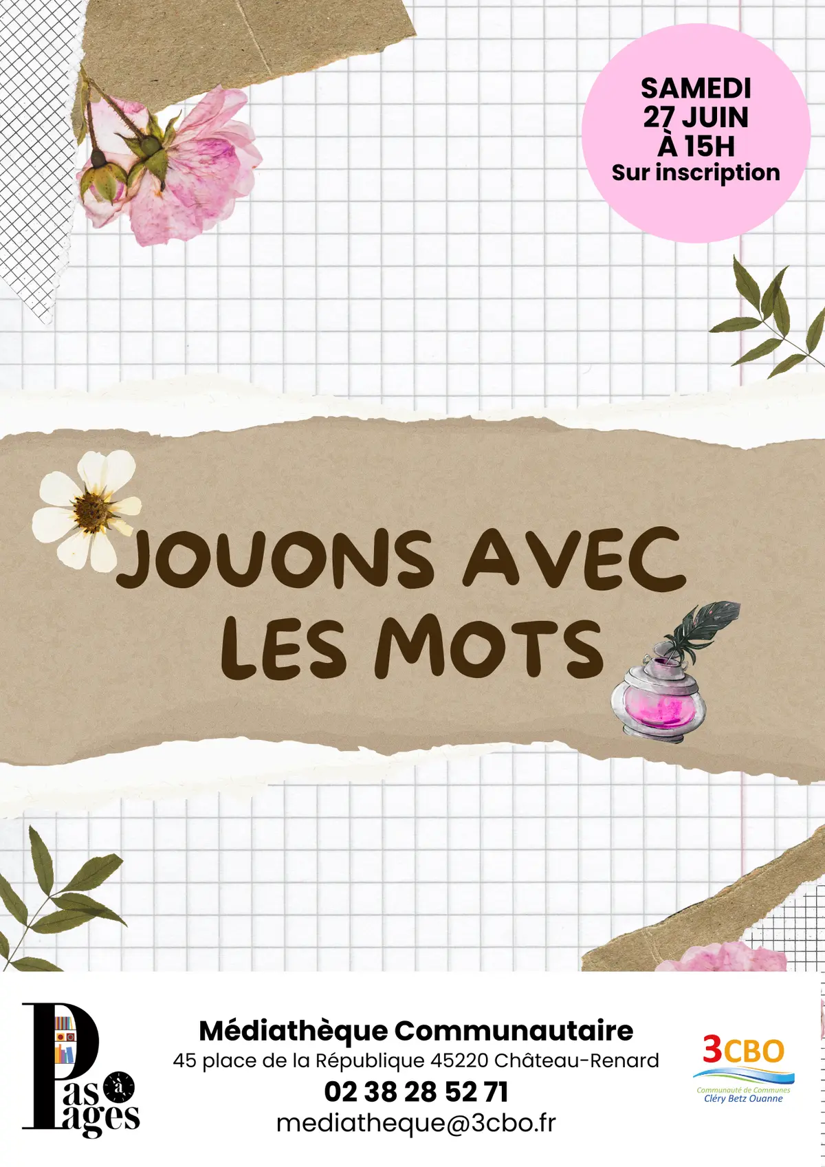 Atelier jouons avec les mots