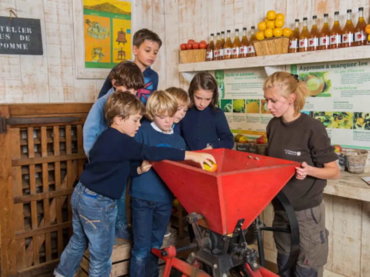 Atelier Jus de Pomme & Animaux à la Ferme de Gally de Saint-Cyr