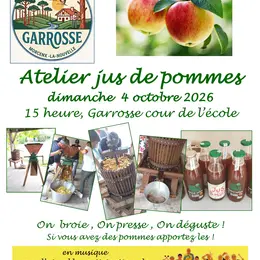 Atelier jus de pommes