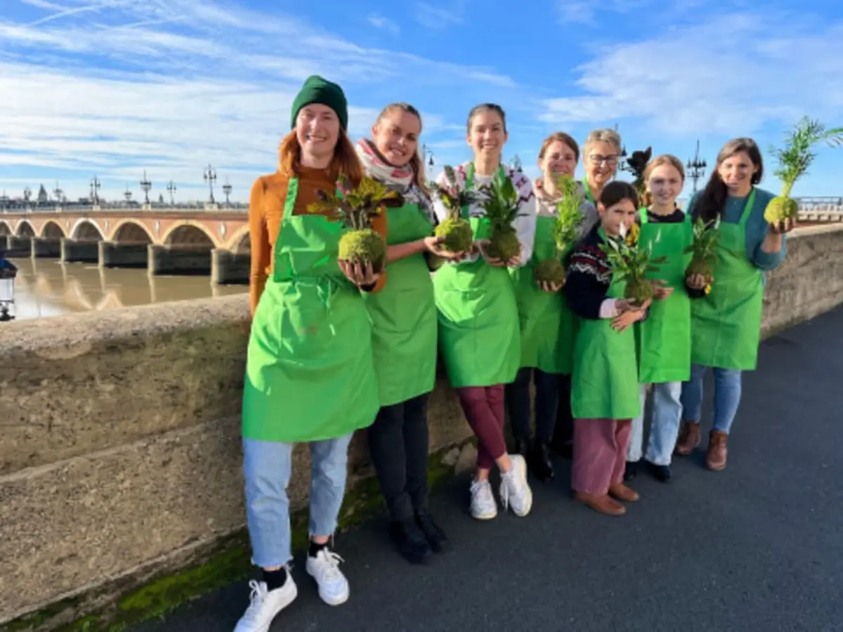 Atelier kokedama à Bordeaux (33)