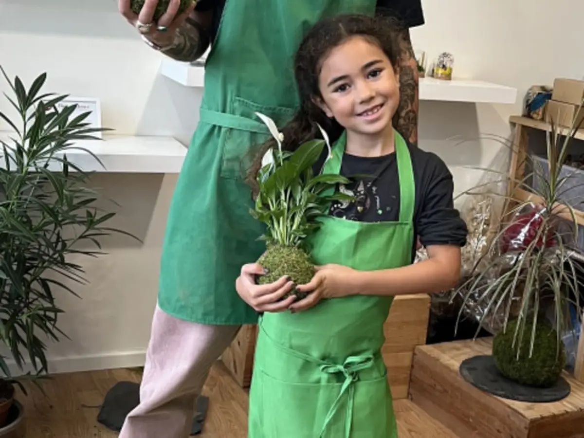 Atelier kokedama parent/enfant à Bordeaux (33)