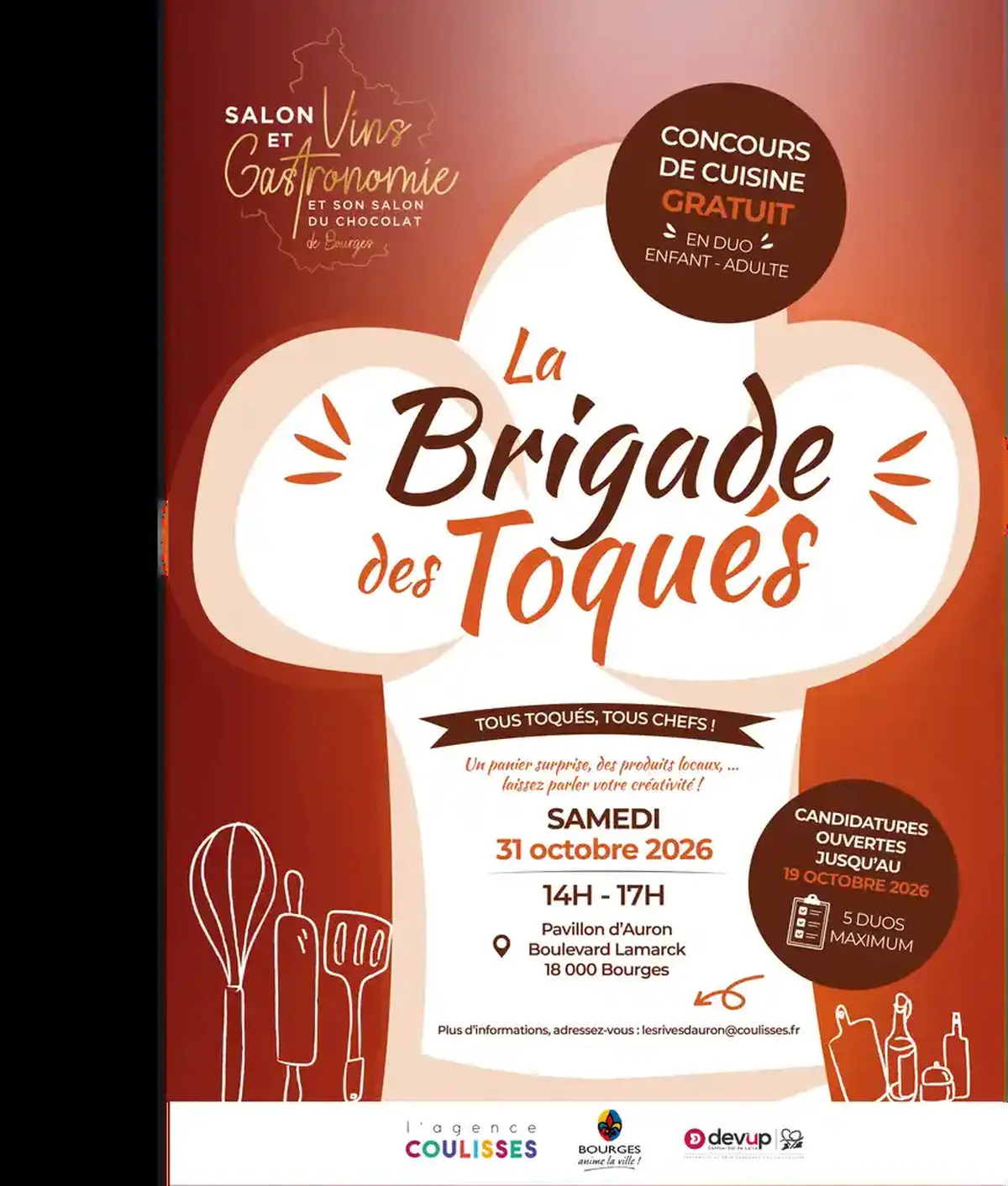 ATELIER - La Brigade des Toqués
