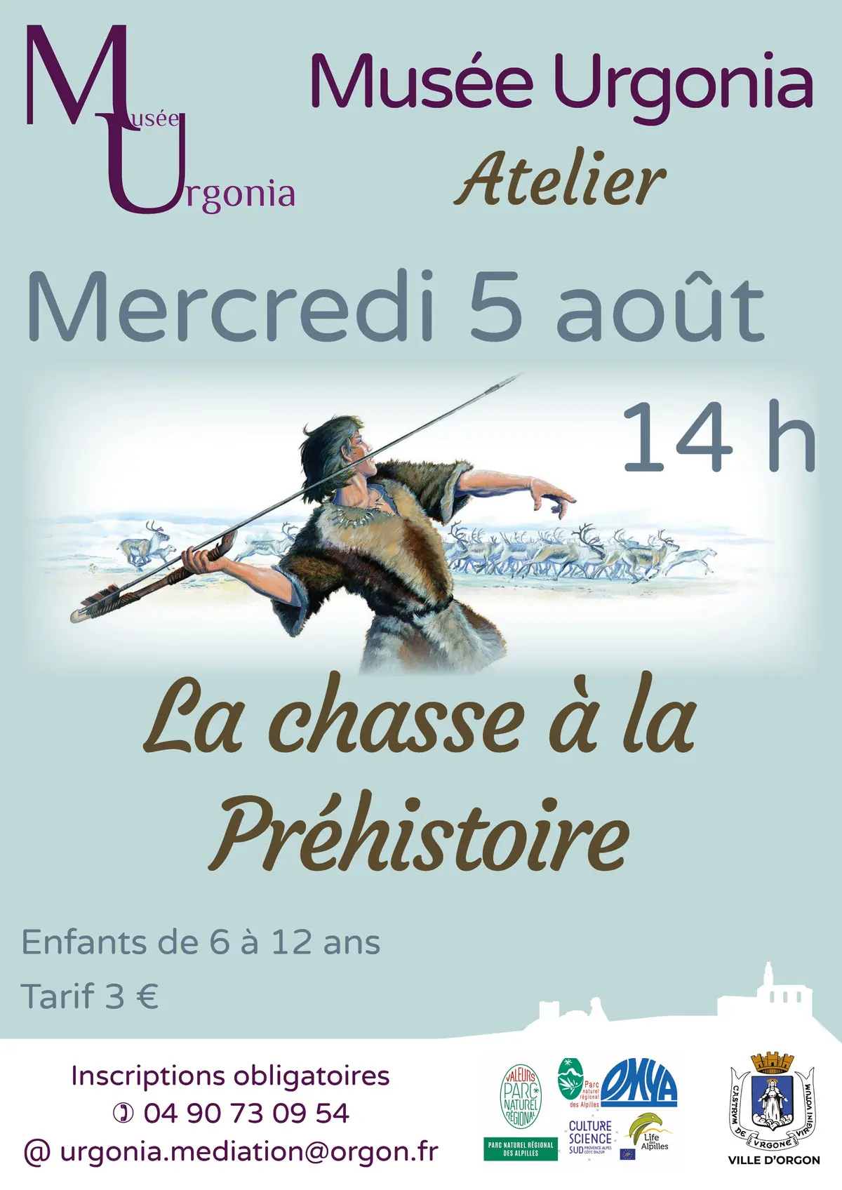 Atelier La chasse à la Préhistoire