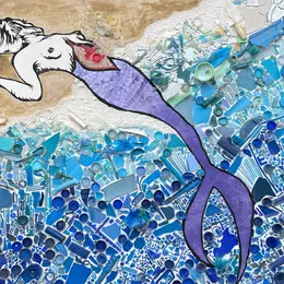 Atelier La fresque des mermaids : L'océan en morceaux by Maud Le Car