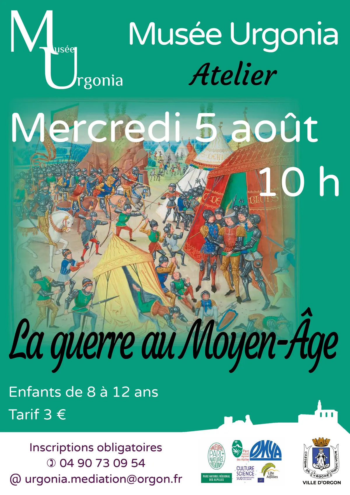 Atelier La guerre au Moyen-Âge