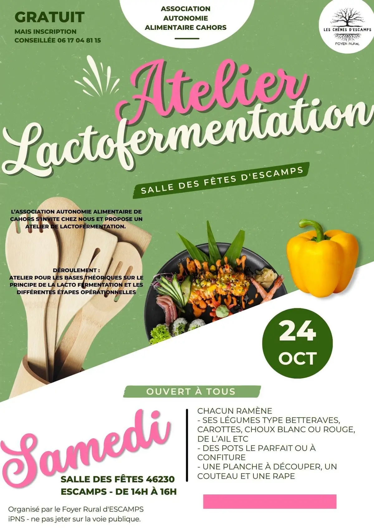 Atelier Lactofermentation