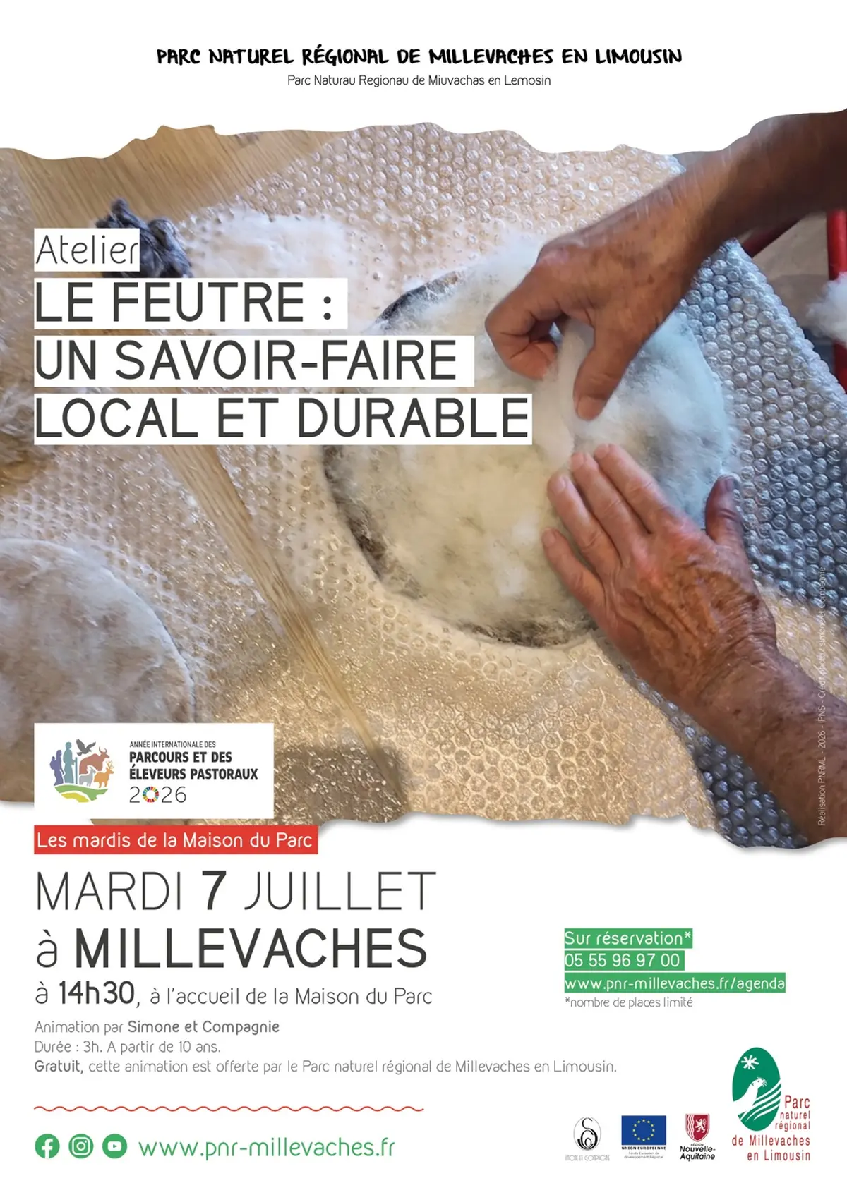 Atelier le feutre : un savoir-faire local et durable