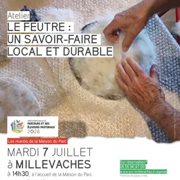Atelier le feutre : un savoir-faire local et durable