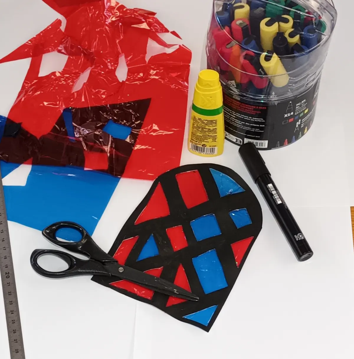Atelier Le moyen âge - vitrail