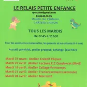 Atelier Le Relais petite enfance