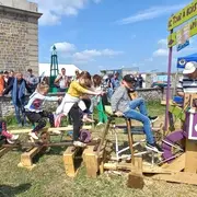 Atelier Le tour à bois cyclette - Ferme-musée du Cotentin