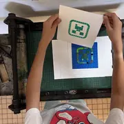 Atelier Lego-Print