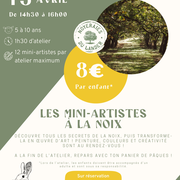 Atelier Les Mini-Artistes à la Noix