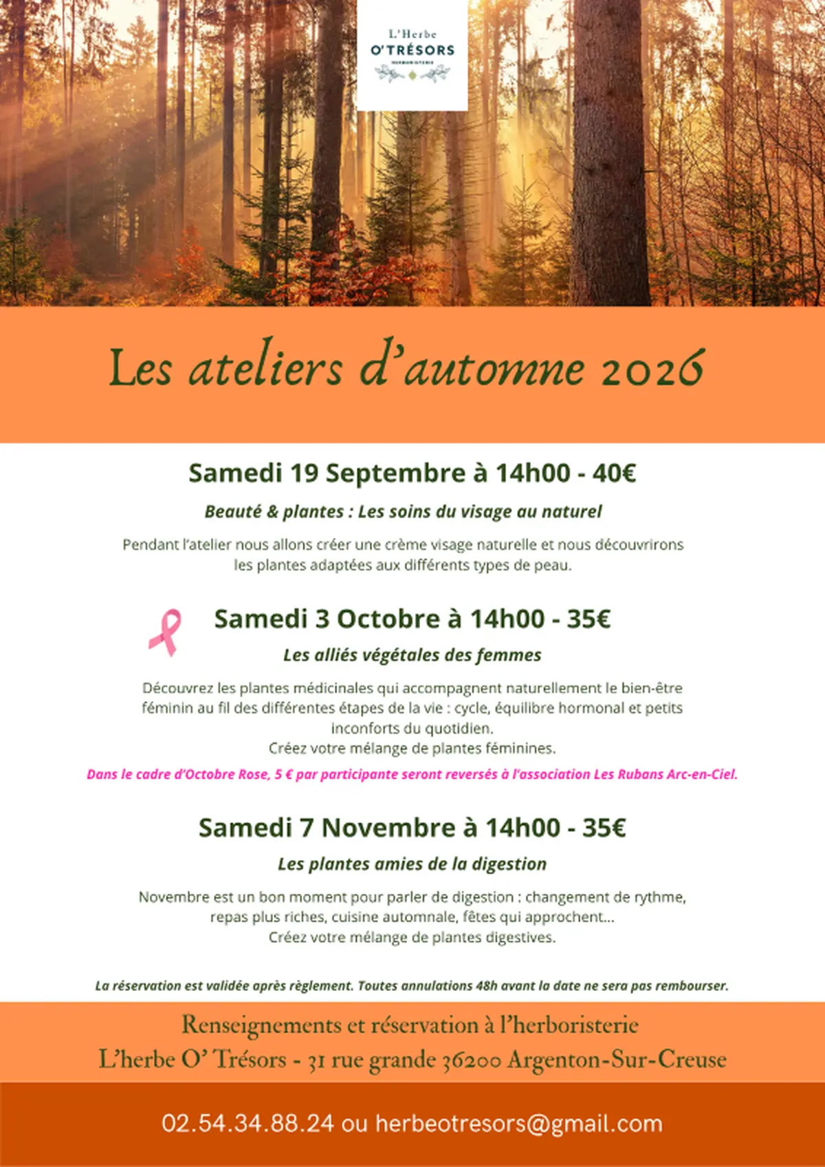 Atelier Les plantes amies de la digestion