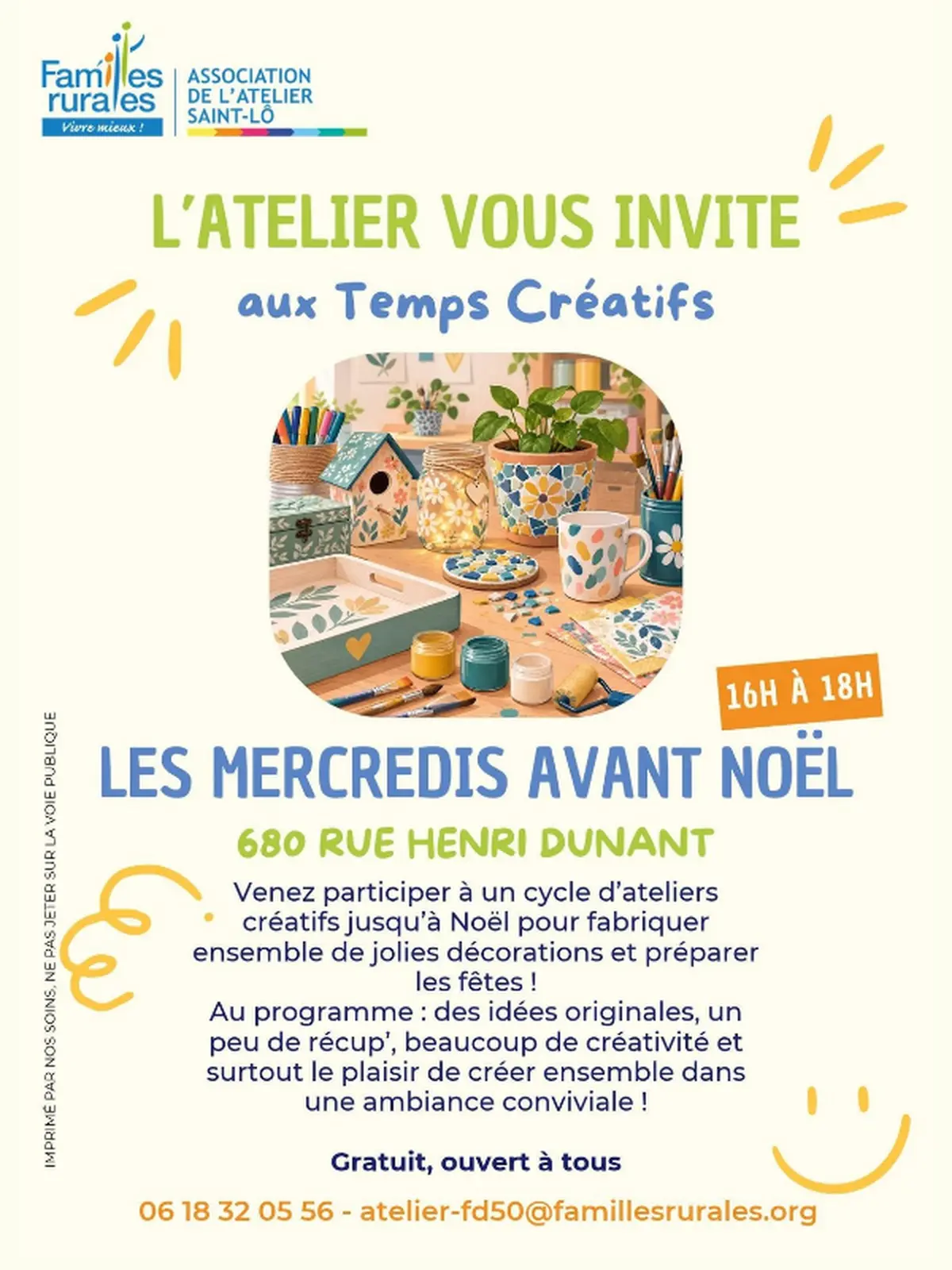 Atelier Les temps créatifs