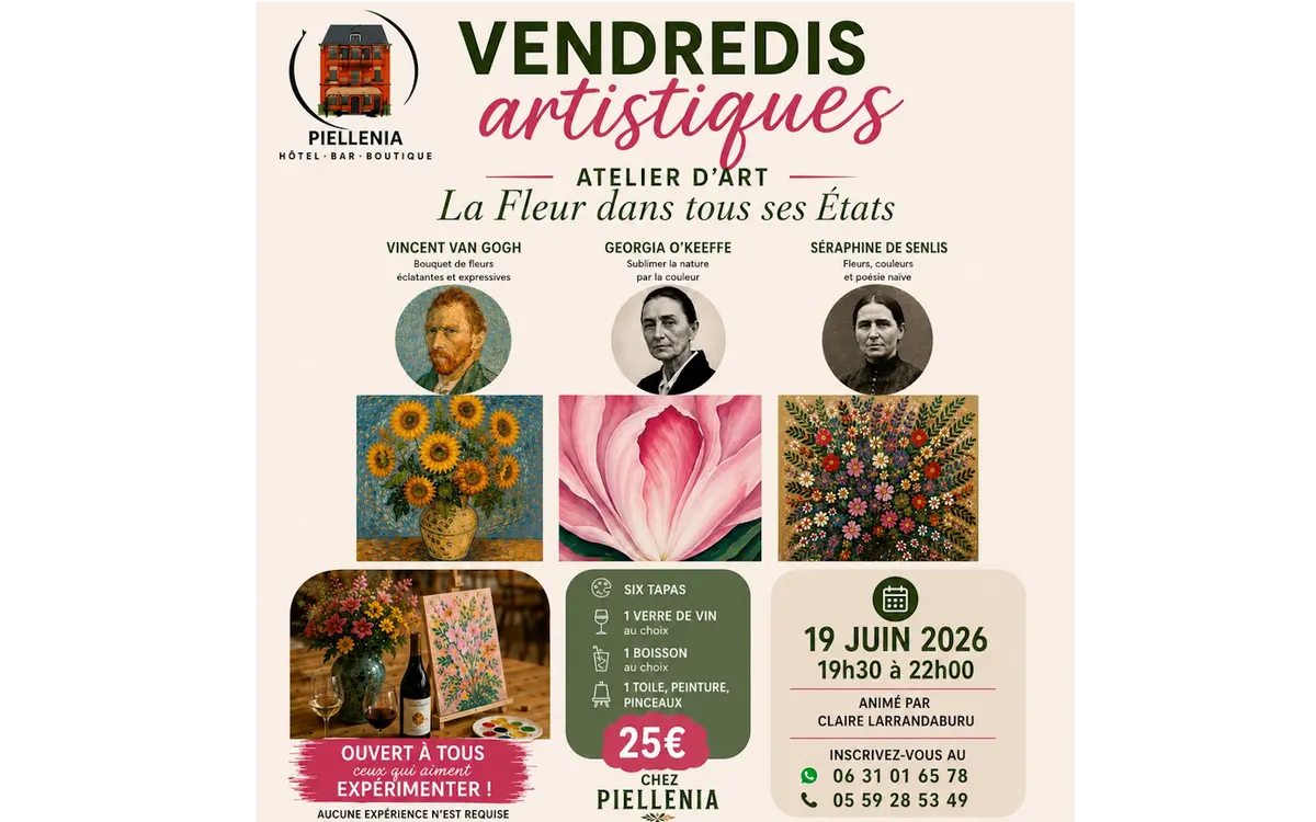 Atelier les Vendredis artistiques