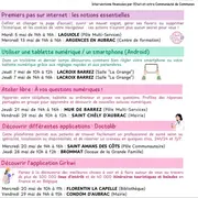 Atelier libre : à vos questions numériques !