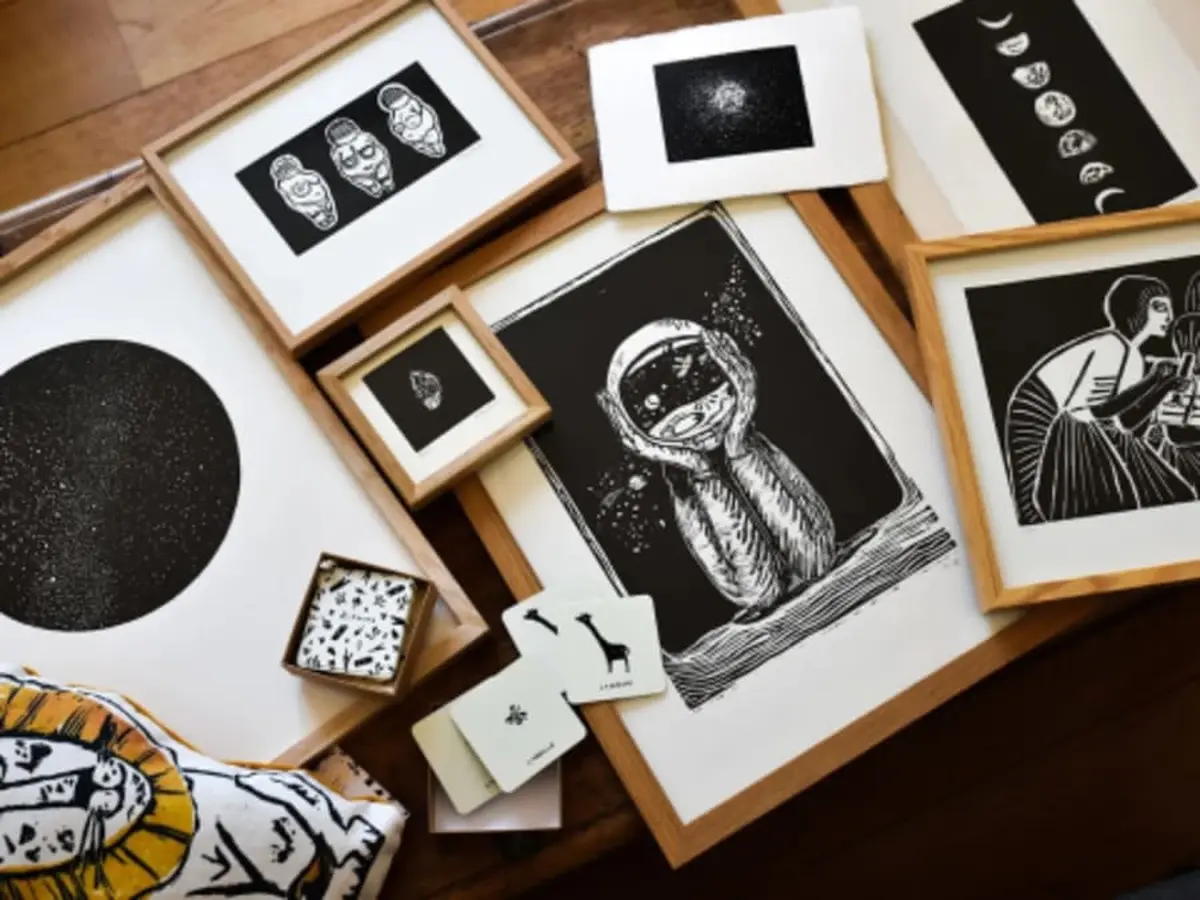 Atelier linogravure et apéro à Bordeaux (33)