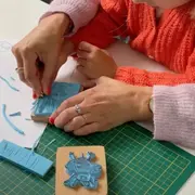 Atelier linogravure parent/enfant à Bordeaux (33)
