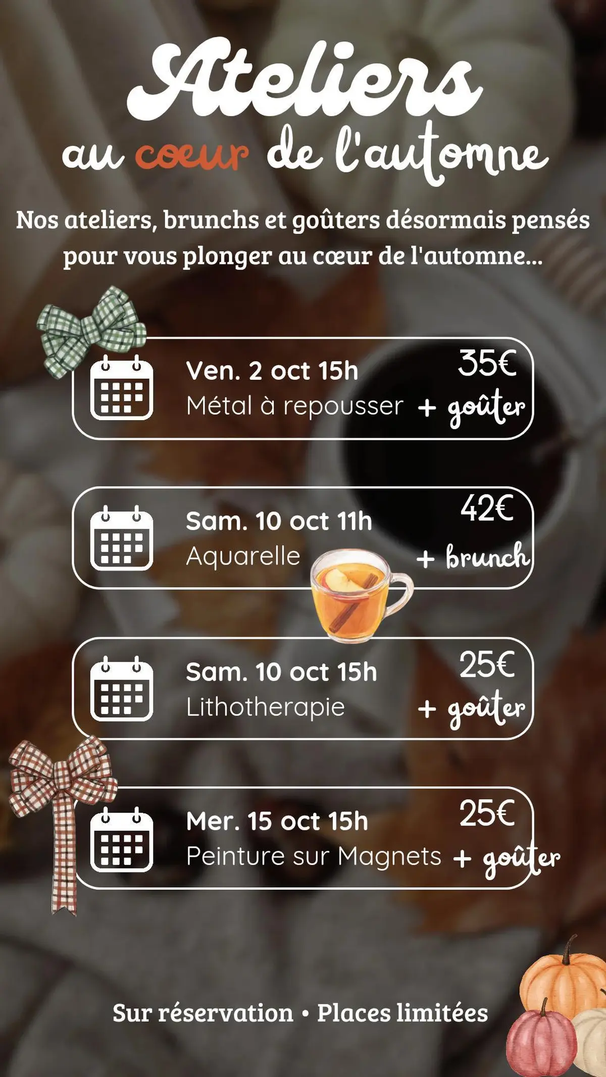 Atelier Lithotherapie & Gouter - Maison Tarte