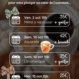 Atelier Lithotherapie & Gouter - Maison Tarte