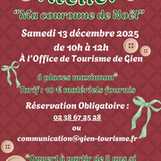 Atelier  Ma couronne de Noël